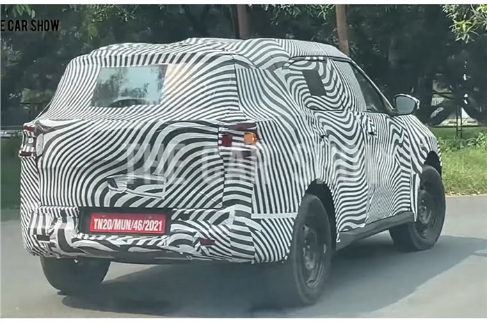 New Citroen seven seater being readied for India